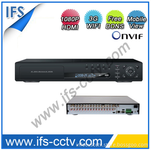 16CH H. 264 Full D1 Standalone DVR, DVD/RW Supportable Standalone DVR (ISR-6016D)